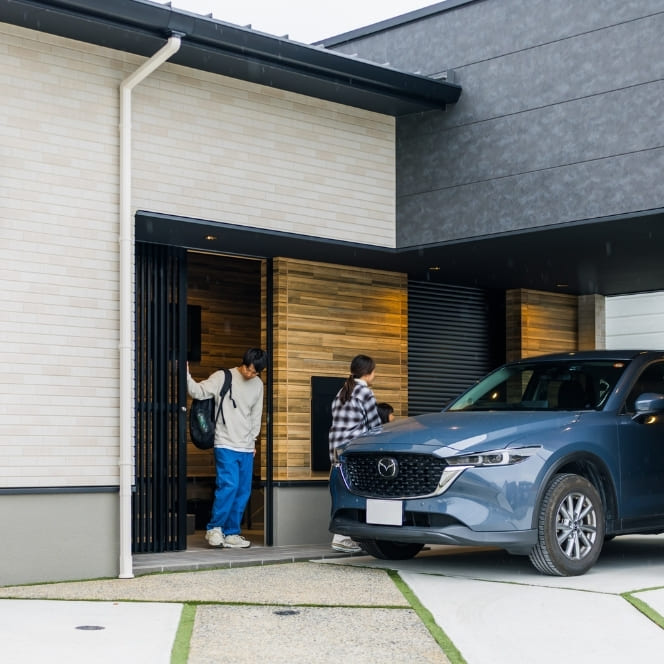 モデルハウス外観